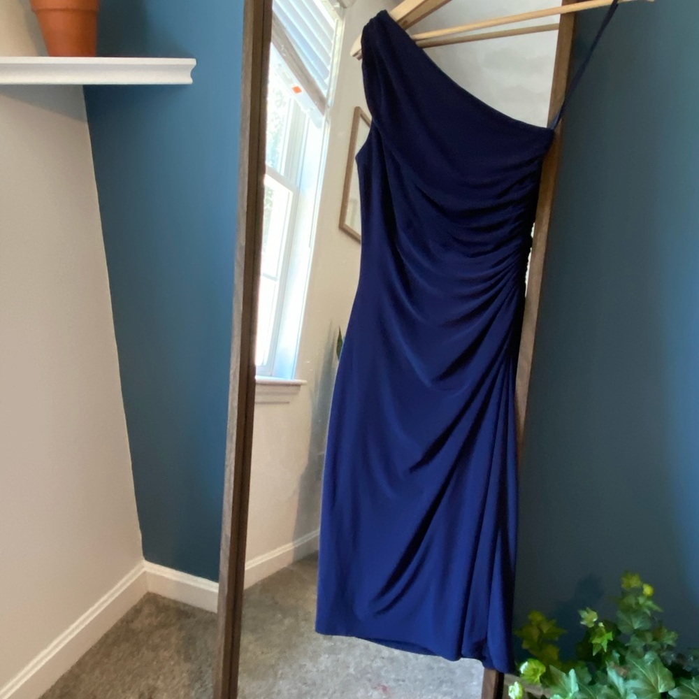Navy formal dresss
